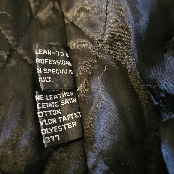 Saxony Collection - Men's  Black Heavyweight Long Leather Jacket Size M - Picture 7 of 16